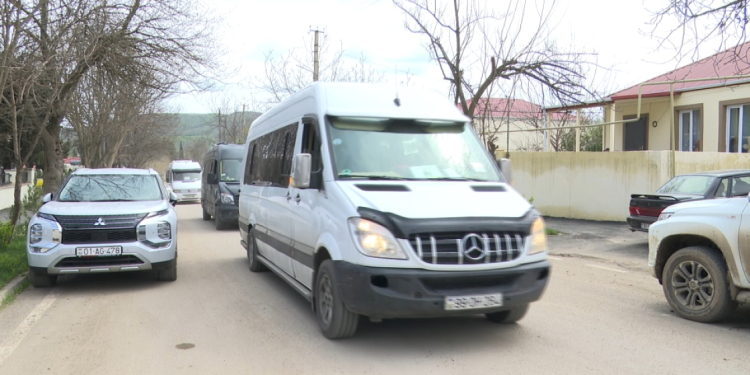 Növbəti köç karvanı Xocavəndə çatıb