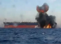 Ukrayna ordusu Qara dənizdə sanksiya altında olan tankerə zərbə endirib