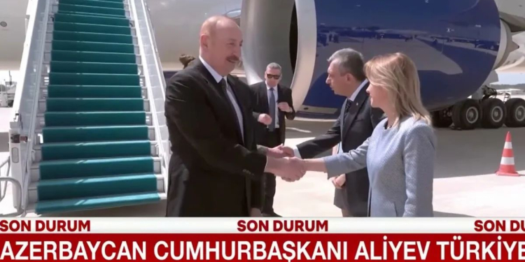 “Haber Global” İlham Əliyevin Türkiyə səfərinə dair süjet təqdim edib