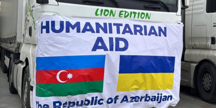 Azərbaycan Ukraynaya humanitar yardım olaraq 5 sərnişin avtobusu verib