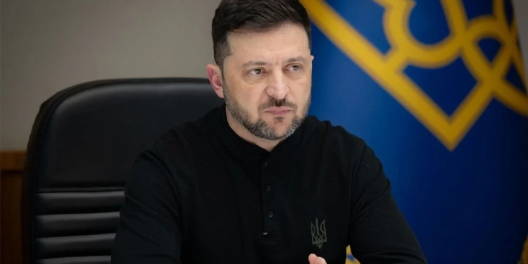 Zelenski Uitkoff və Rütte ilə danışdı